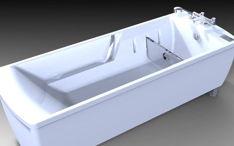 Avero Height Adjustable Assisted Bath astor bannerman