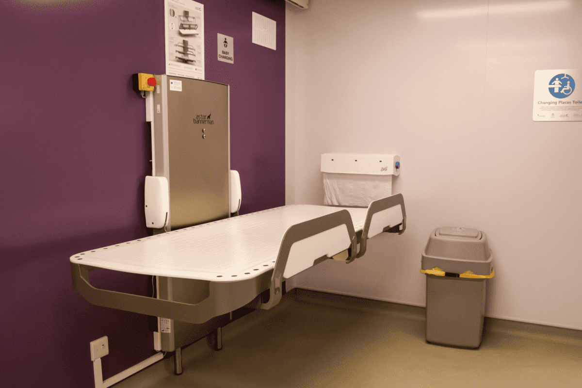 Astor Invincible Height Adjustable Changing Table