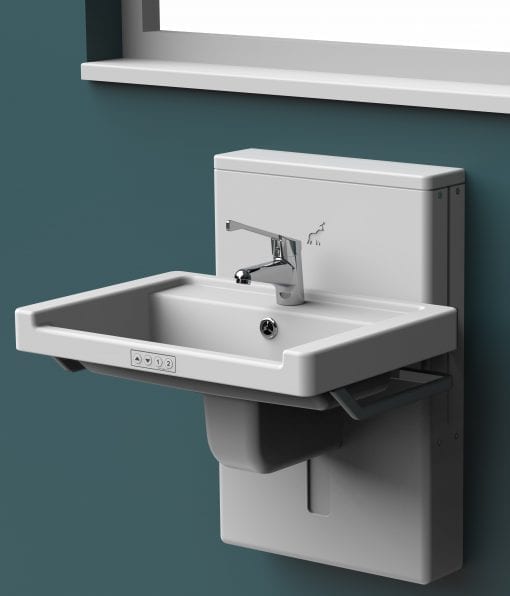 Aquba Height Adjustable Wash Basin AstorBannerman