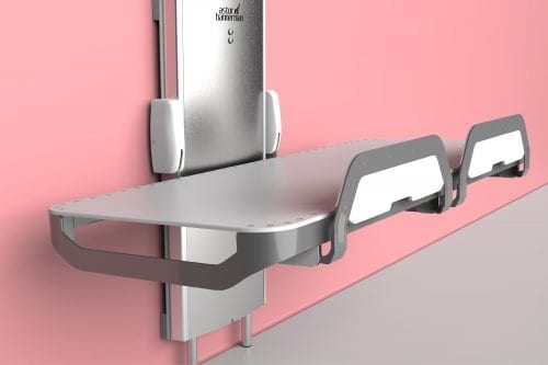 Astor Invincible Robust Height Adjustable Showering & Changing Table ...