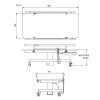 Astor Mobile Changing Table dimensions