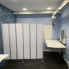 Wall Mounted privacy Screen in Brighton Sealife Changing Places Toilet