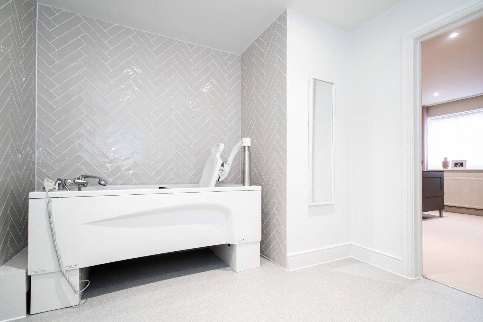 Charlton Kings Big Build Bathroom bath
