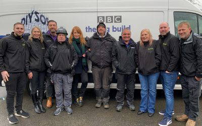 Astor Bannerman Supports Latest DIY SOS Big Build