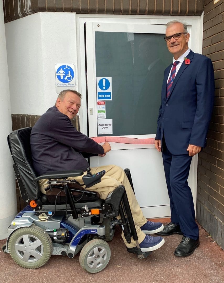 Geoff Holt and Keith Greenfield