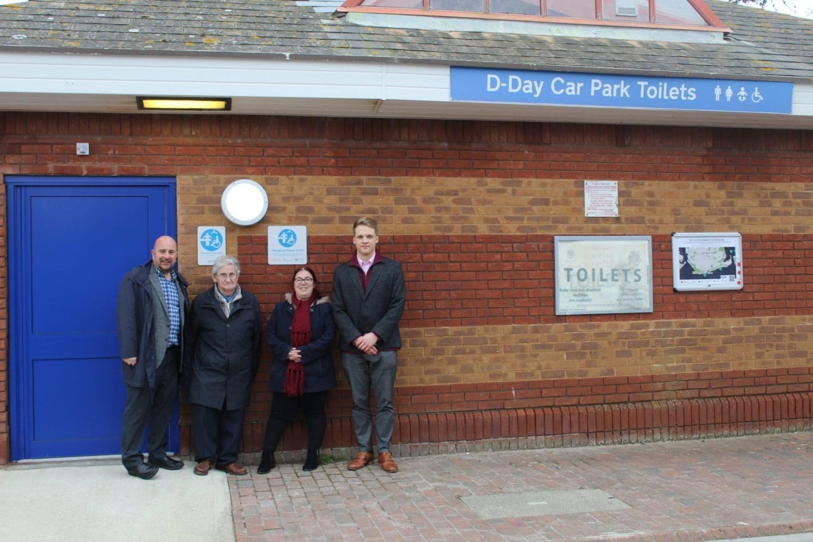 Portsmouth City Council Opens New Changing Places Toilet next to DDay