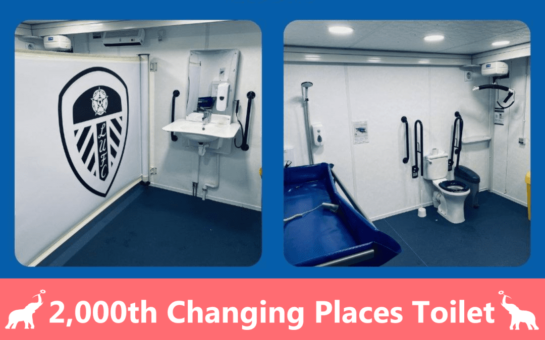 2000th Changing Places Toilet Opens at Elland Road Stadium