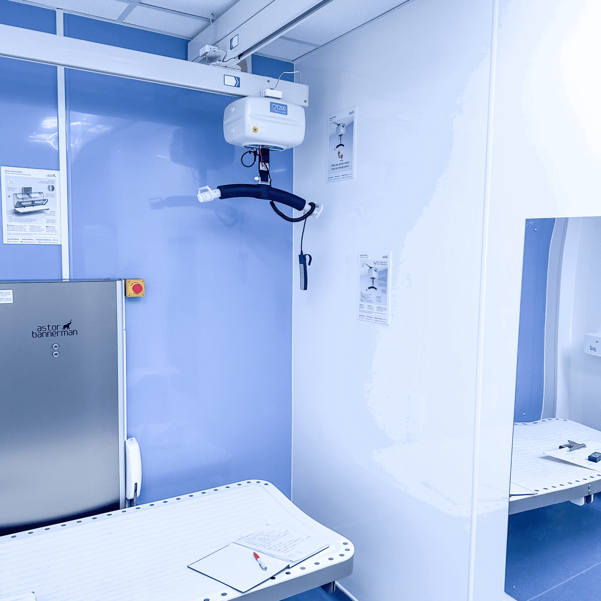 nhs lister hospital astor bannerman changing places ot200 hoist