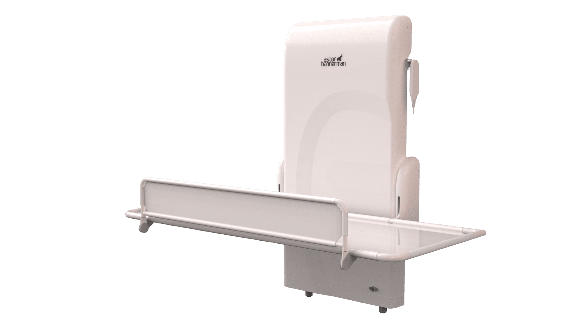 Nivano 2 Wall Mounted Electric Shower and Changing Table