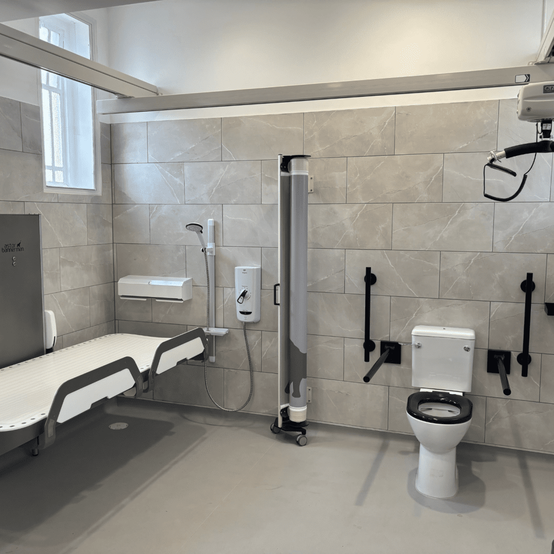 changing places toilet at Montpellier gardens