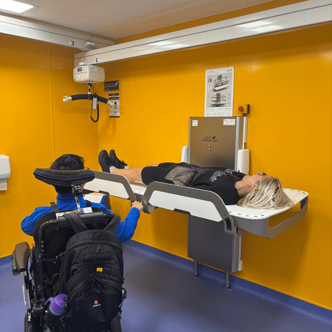 changing places toilet at weston super mare