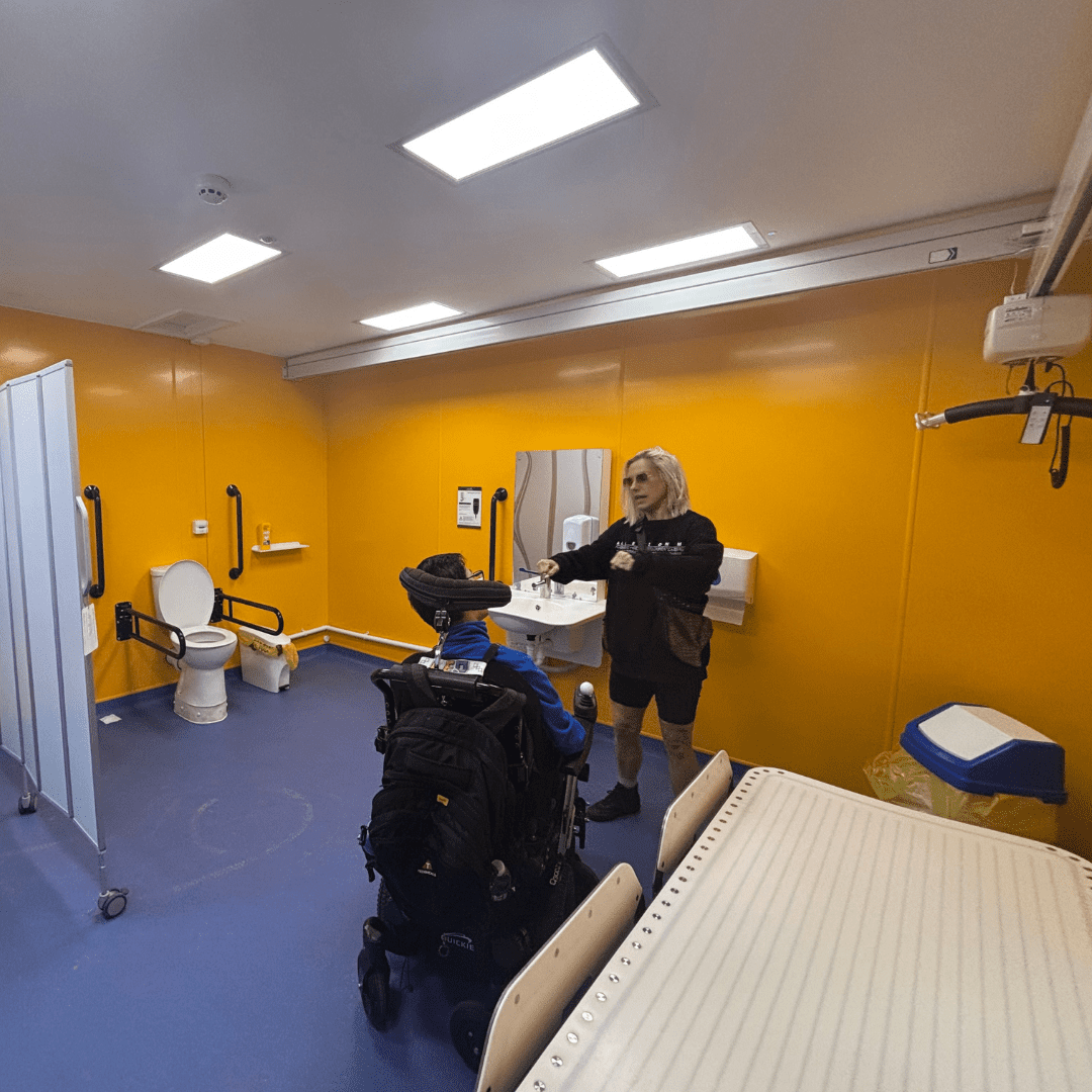 changing places toilet at weston super mare