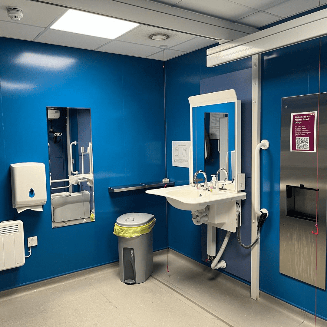 Piccadilly train station changing places toiler 