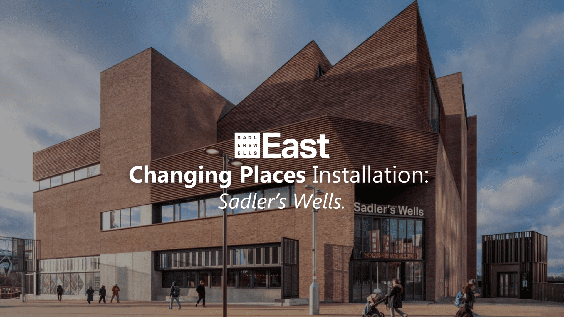 Changing Places Installation at Sadler’s Wells, London | Astor Bannerman
