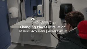 University of gloucestershire changing places toilet