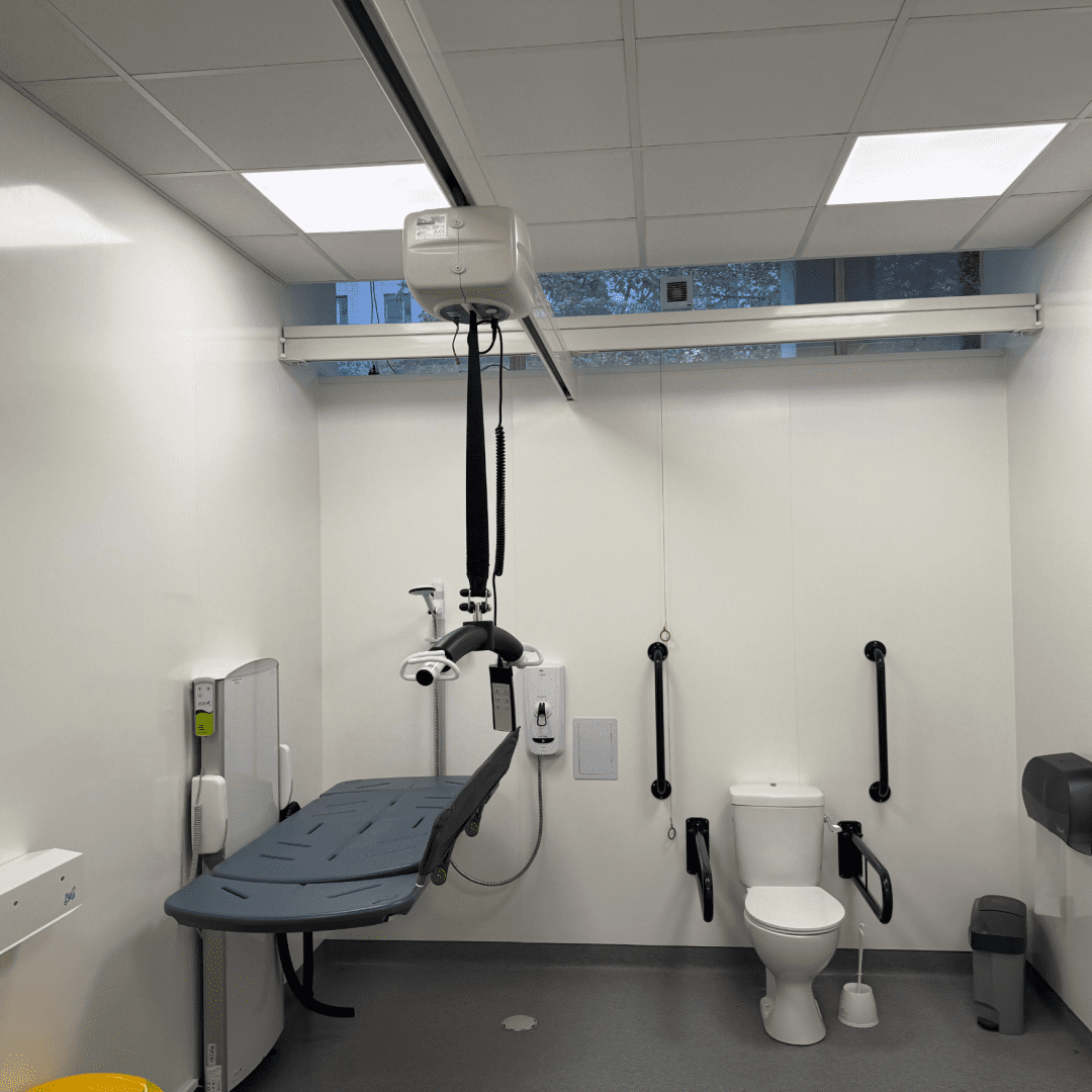 Changing Places Hygiene Room – Herschel Building, Newcastle University