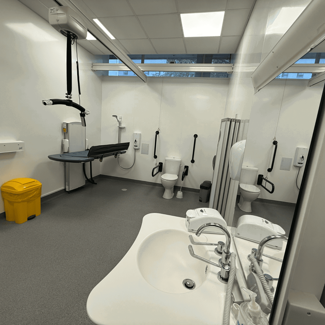 Changing Places Hygiene Room – Herschel Building, Newcastle University