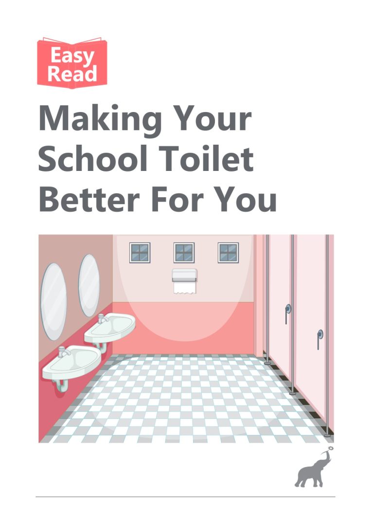 Front Cover of the Easy Read Guide: Making Your Bathroom Better For You
