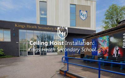 Ceiling Hoist Installation in a School Hygiene Room at Kings Heath Secondary School