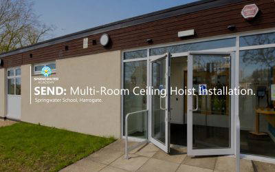 Springwater School (SEND), Harrogate – Multi-Room Ceiling Track Hoist Installation