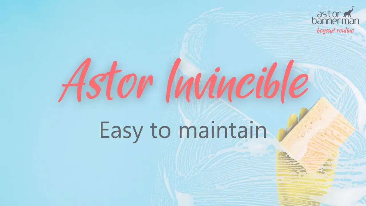 Astor Invincible Changing Table: Easy to maintain
