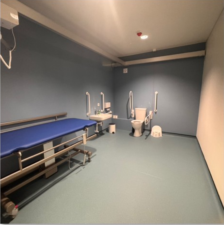 James Hopkins Trust Hygiene Room