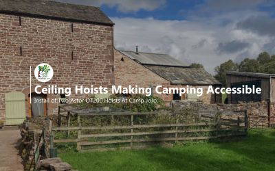 Ceiling Hoists Making Camping Accessible At Camp JoJo