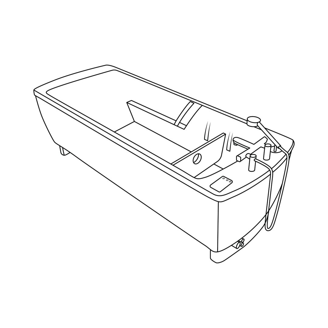 Height-Adjustable Bathing