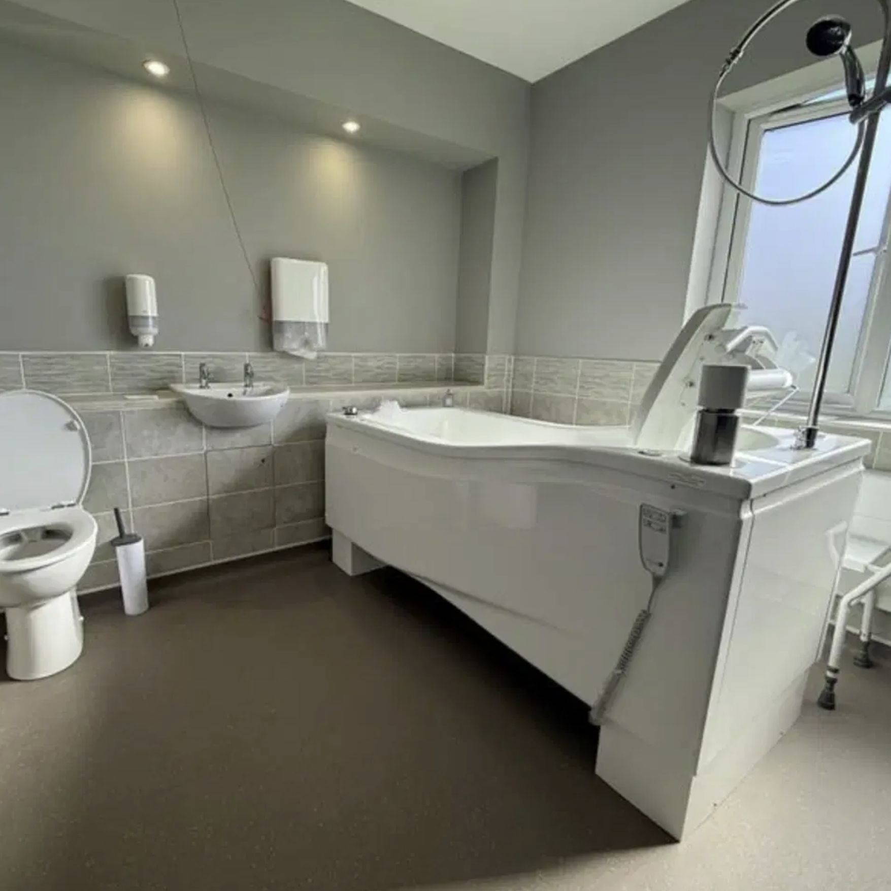 Cotswold Farm Park Changing Places Toilet - Changing Table